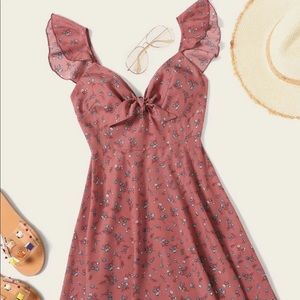 shein floral dress
